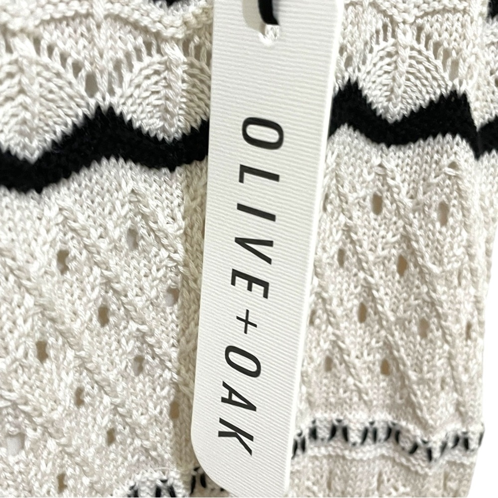 NWT Olive & Oak Crochet Maxi Dress, Size Medium Summer - Picture 13 of 16